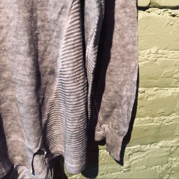 G+C United knitwear gray two fer cardigan - Picture 2 of 5